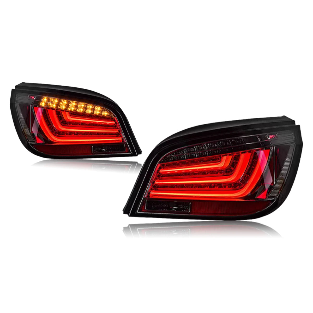 TYPY Car Tail Lights For BMW 5 Series E60 Taillight 2003-2009 LED LED Projetor Tail Lamp Daytime Running Light Auto Accessories