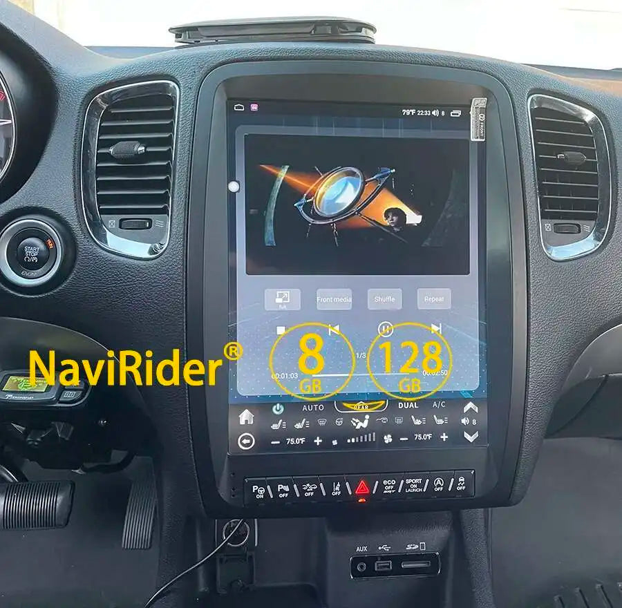 Carplay For Dodge Durango 2012 - 2019 Android13 Car Stereo Car Radio with touch Screen Radio Player Car GPS Navigation Head Unit
