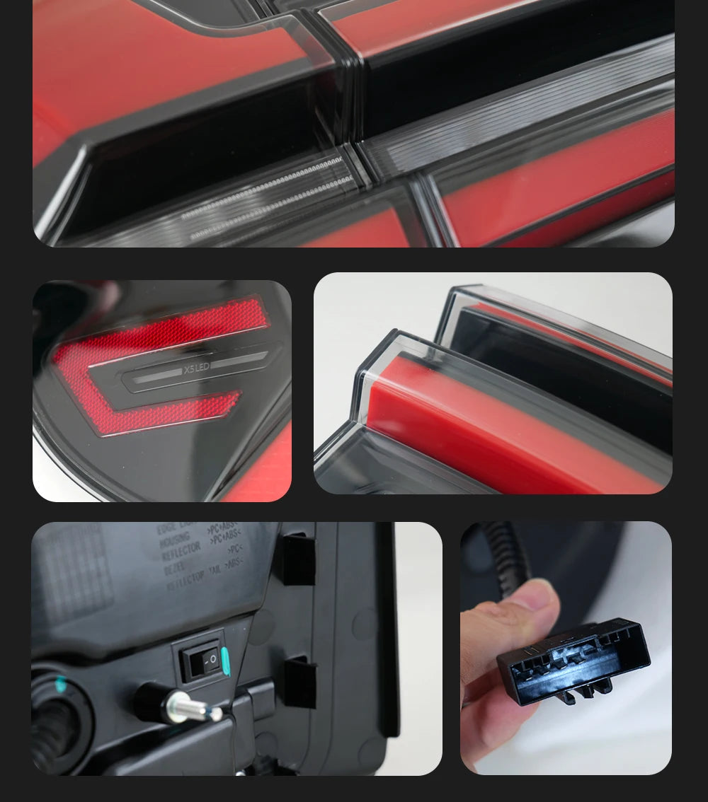 TYPY Car Lights For BMW X5 F15 2014-2018 Taillight LED Projetor Tail Lamp Daytime Running Light Automotive Accessories