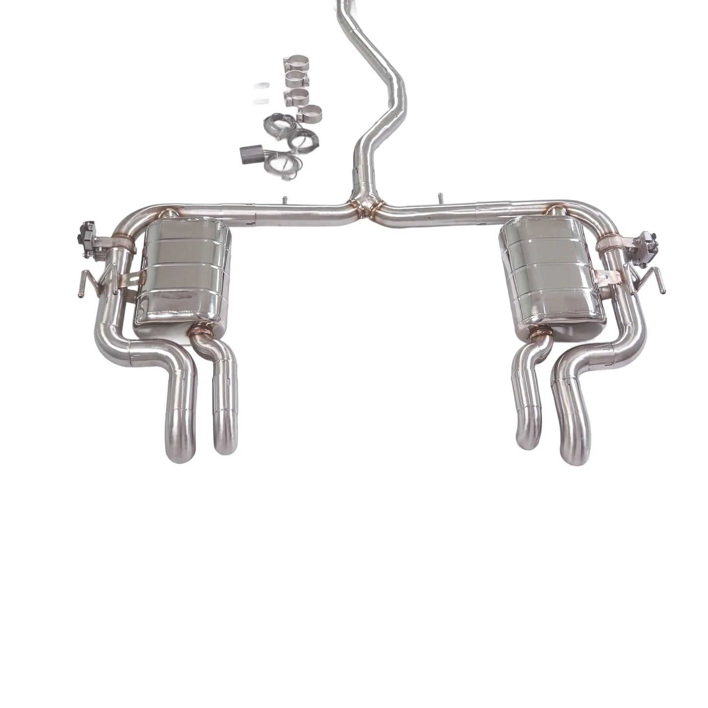 GFC Catback Exhaust Muffler for 2018 10th Gen Honda Civic FC1 1.5T, Car Electric Valve Exhaust System Made of Stainless Steel