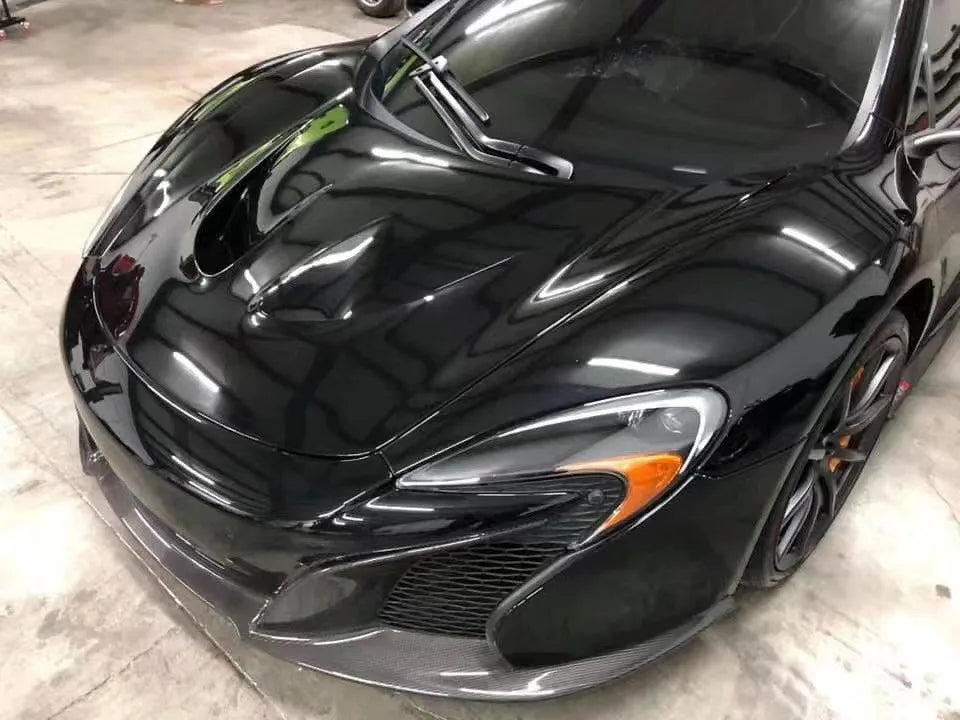 suitable for New Product McLaren MP4-12C 650S Carbon Fiber Hood Upgraded P1 Style Bonnet and Engine Hatch