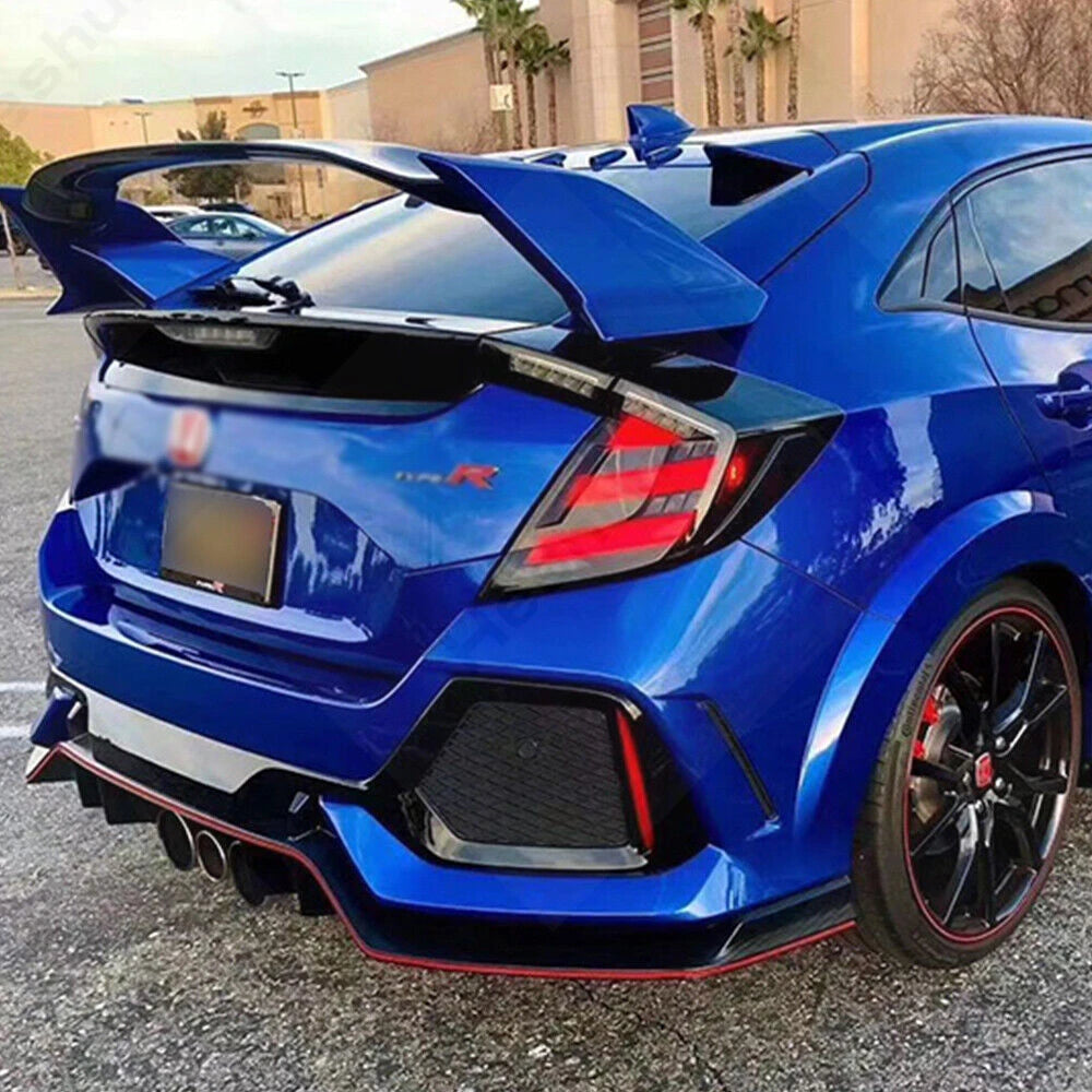 Taillights For Honda Civic Hatchback/Type R 2016-2022 FK7 FK8 10th Gen Tail Lamp Rear Fog Light LED Sequential Signal Assembly