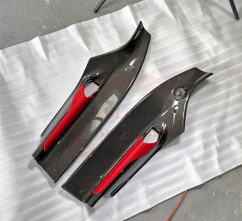 Ferrari 488 GTB unveils new high-quality OEM-style dry carbon fiber door pairs