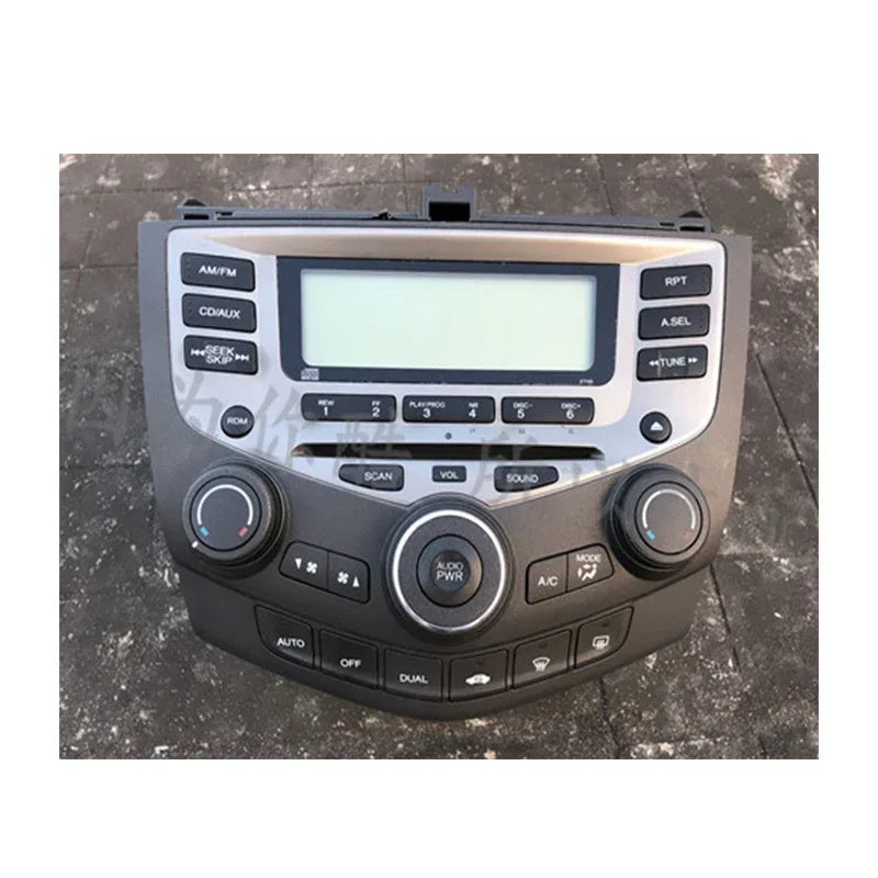For Honda Accord 7th generation 2.0 2.4 Air Conditioning Switch Controller Panel Assembly CD Audio Host