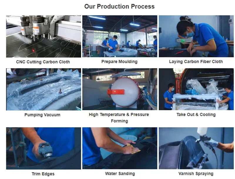 For Aston Martin DBX Carbon Fiber Body Kit DBX Upgraded Type WD Carbon Fiber Front Lip Diffuser Spoiler