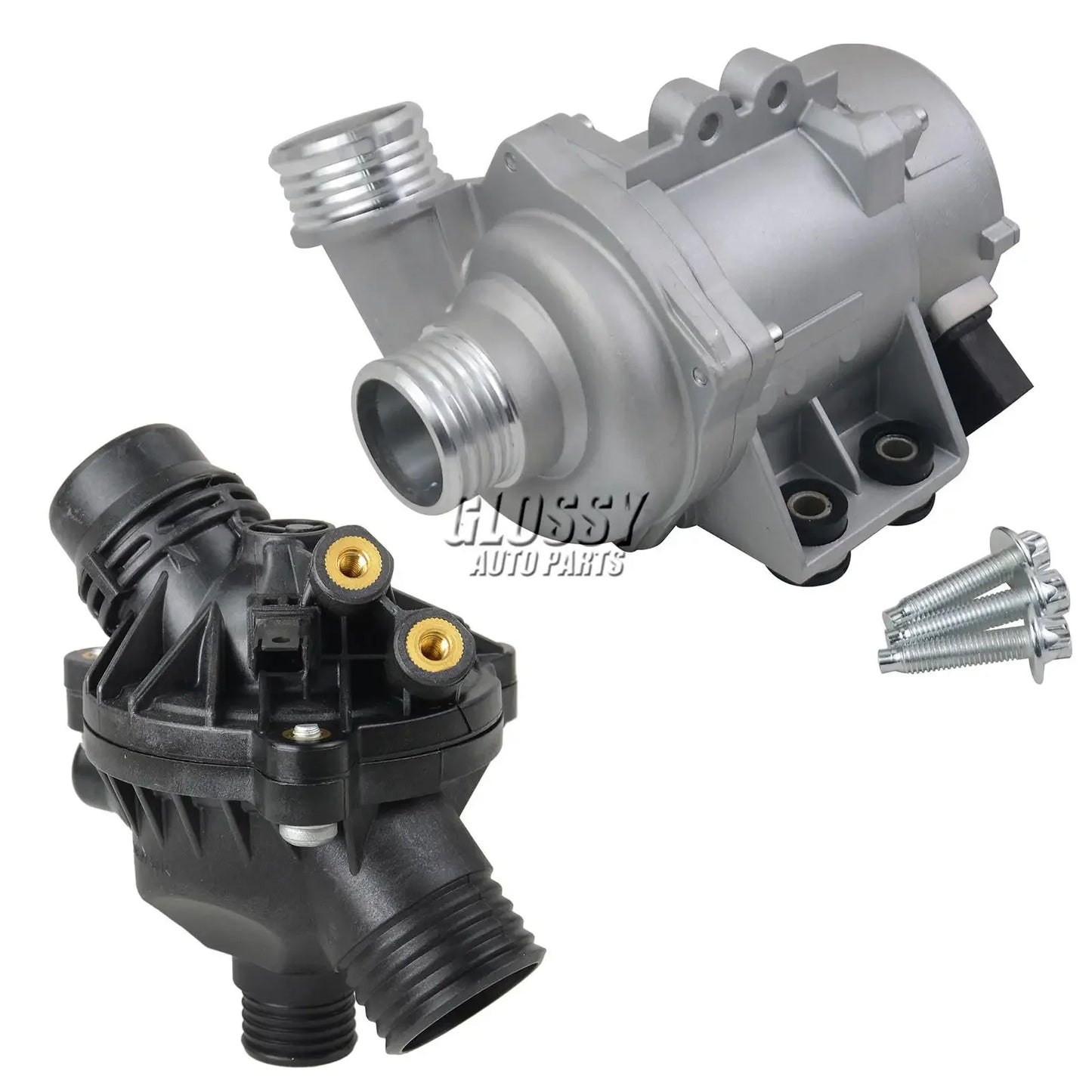AP03 New Electric Water Pump+Thermostat Kit N52 N53 N54 for BMW 128i 325i 328i 330i 525i 528i 530i  X1 X3 X5 Z4 11517546994