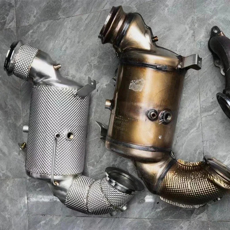 Hot Sale Explosions-Resistant Stainless Steel 304 Car Exhaust Manifold Lotus Emira Evora Elisa Exige Downpipe Exhaust Pipe