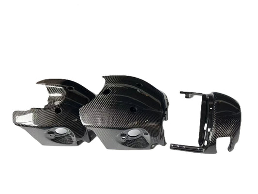 Maserati GranTurismo GranCabrio MC Stradale GTS Tuning Modified Carbon Fiber Steering wheel upright upper and lower trim panels