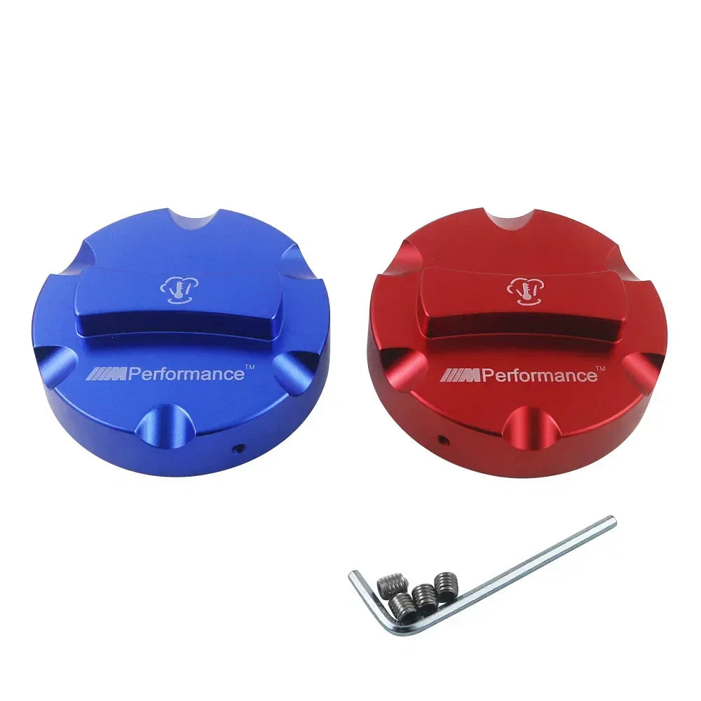 Color: Blue - Car Oil Filter Cap Water Tank Cap Aluminum for BMW 3 series 5 series N20 and New MINI 2.0T engine. Protecting your cap - Premium Exterior Parts from RAVERACING - Just $29.13! Shop now at Rapidvehicles