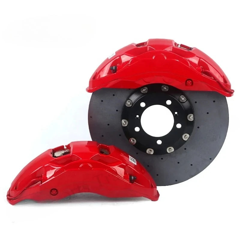 FULL SET 10n carbon ceramic brake disc with brake caliper kit for front 400/420mm Honda civic Porsche Macan Suzuki sx4 Mazda cx5