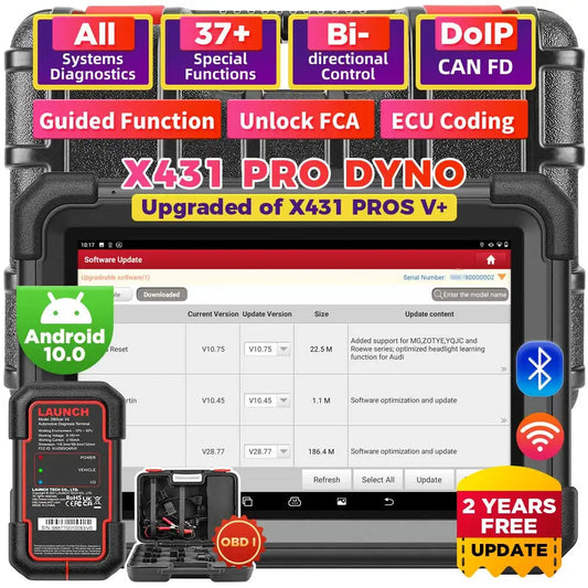 LAUNCH X431 PRO DYNO Car Diagnostic Tools OBD2 Scanner Diagnosis Automotive Car Scanner Auto scanner Diagnostic Tools