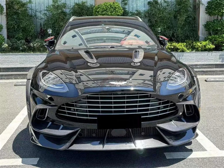 For Aston Martin DBX M Style Bodykit Dry carbon fiber front lip fender side skirt rear diffuser rear spoiler exhaust pipe