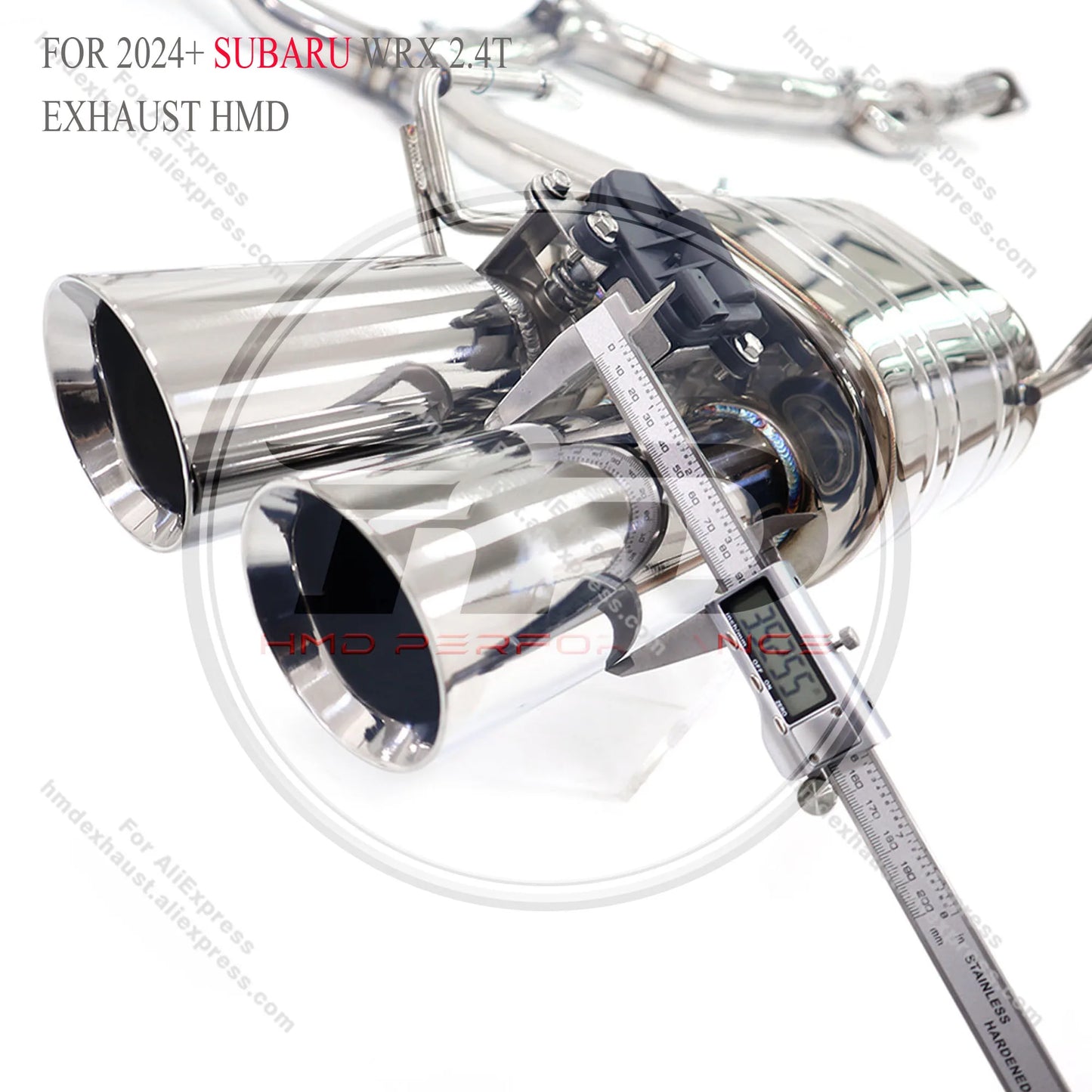 HMD Stainless Steel Exhaust System Performance Catback Is Suitable For 2024+ Subaru WRX 2.4T Car Muffler