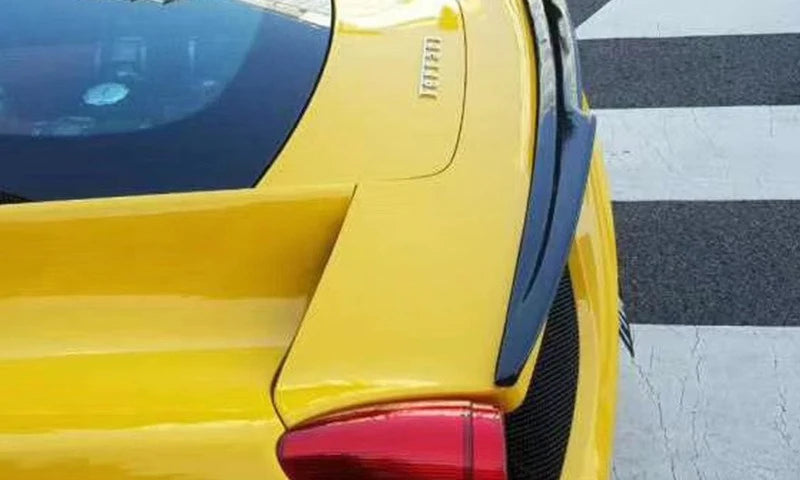 Suitable for 11-16 Old Ferrari 458 Carbon Fiber Tail Small Pressure Tail Modified Spoiler Fixed Wind Wing Exterior