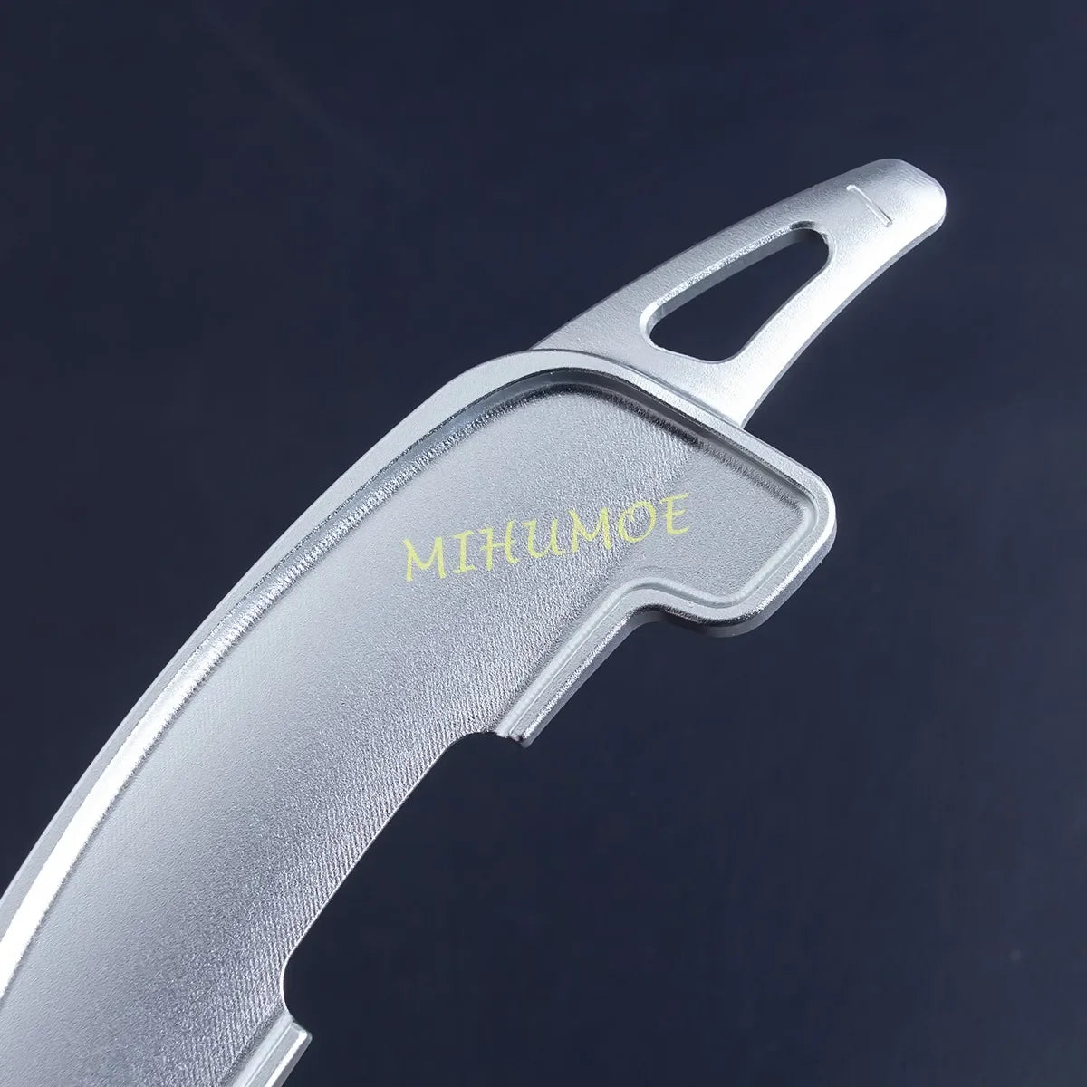 For Land Rover Jaguar 2021-2024 Aluminium Interior Steering Wheel Paddle Shifter Extension Trims Decoration Accessories Silver