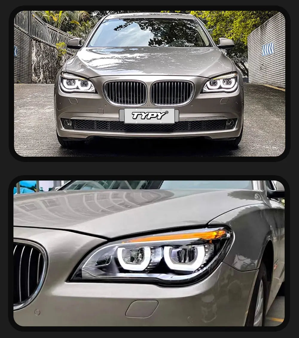 Car Headlights For BMW 7 Series F01 F02 2009-2014 LED Car Lamps Daytime Running Lights Dynamic Turn Signals Car Accessories
