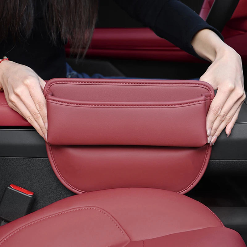 Color Name: Black - Car Front Seat Crevice Storage Box Pocket For BMW E46 E39 E60 E90 E36 F30 F10 X5 E53 E70 E34 E30 F20 F15 G30 G31 Car Accessories - Premium Interior Accessories from zhengyuhan - Just $29.99! Shop now at Rapidvehicles