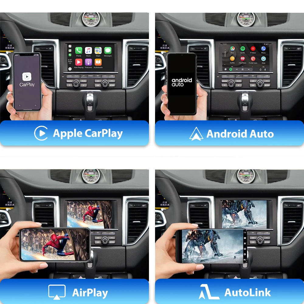 Wireless CarPlay6.5" 8.8 '10.25" For Ferrari F12 F458 812 F488 F8 Potorfino Android mirror link AirPlay CarPlay function