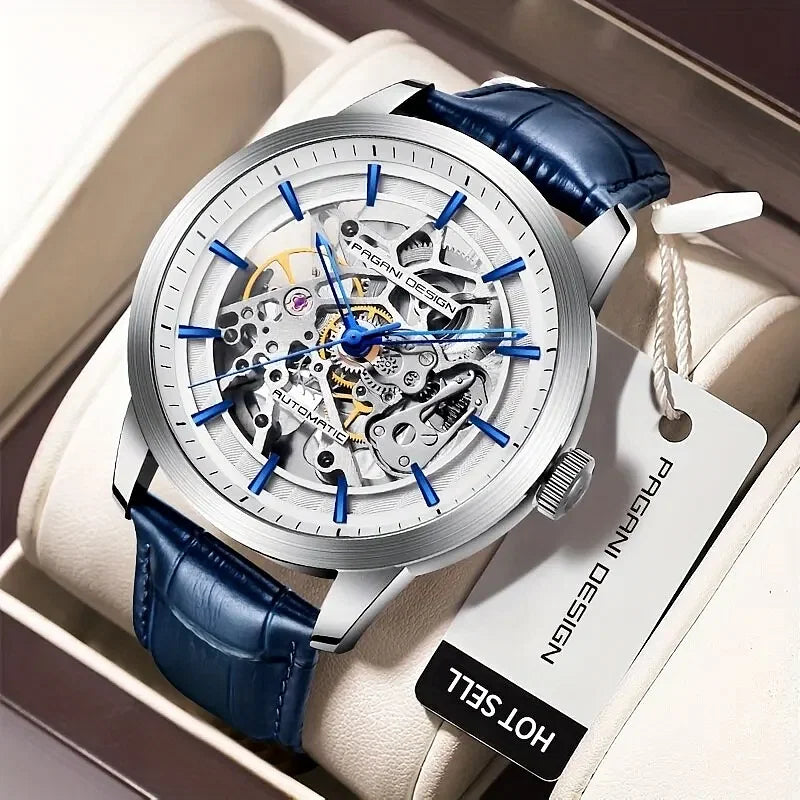 Color: Gold - 2024 PAGANI DESIGN New Men Luxury Automatic - Premium Men's Watches from PAGANI DESIGN - Just $176.99! Shop now at Rapidvehicles