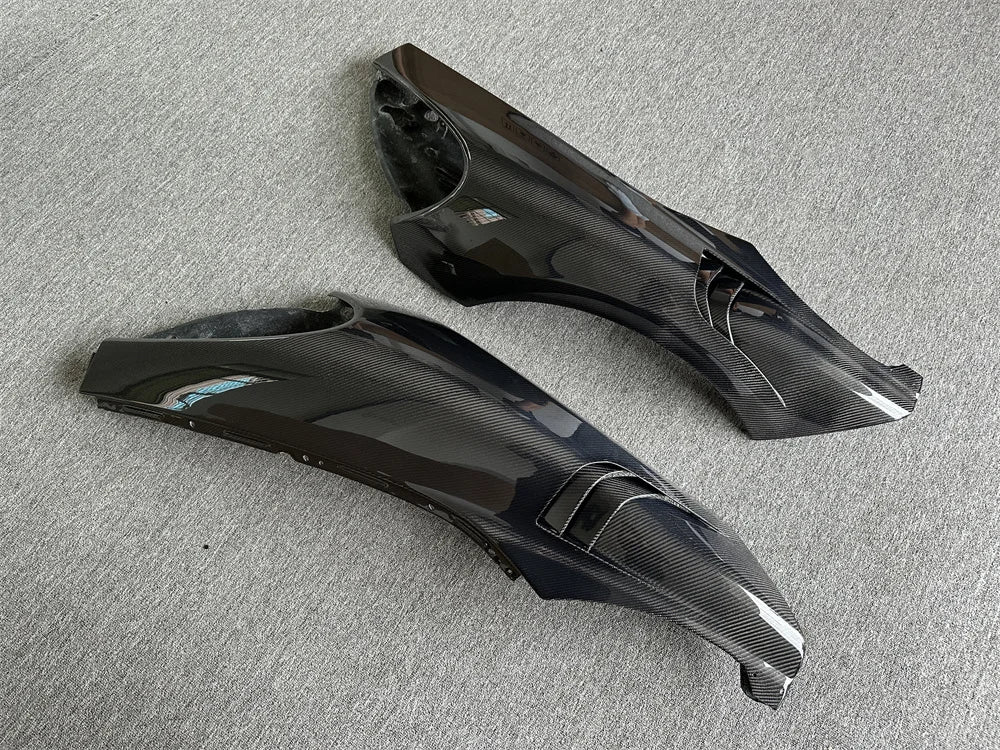 MSO Style Carbon Fiber Car Front Fender for Mclaren 570S Body Kit 540C 570GT 2015-2018 Carbon Fiber Kit