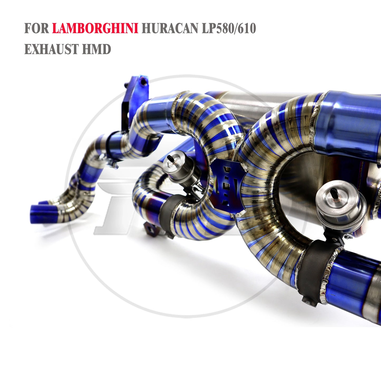 Titanium catback Headers for Lamborghini Huracan LP580-2 LP610-4 With Valve HMD Exhaust System Performance Quality certification