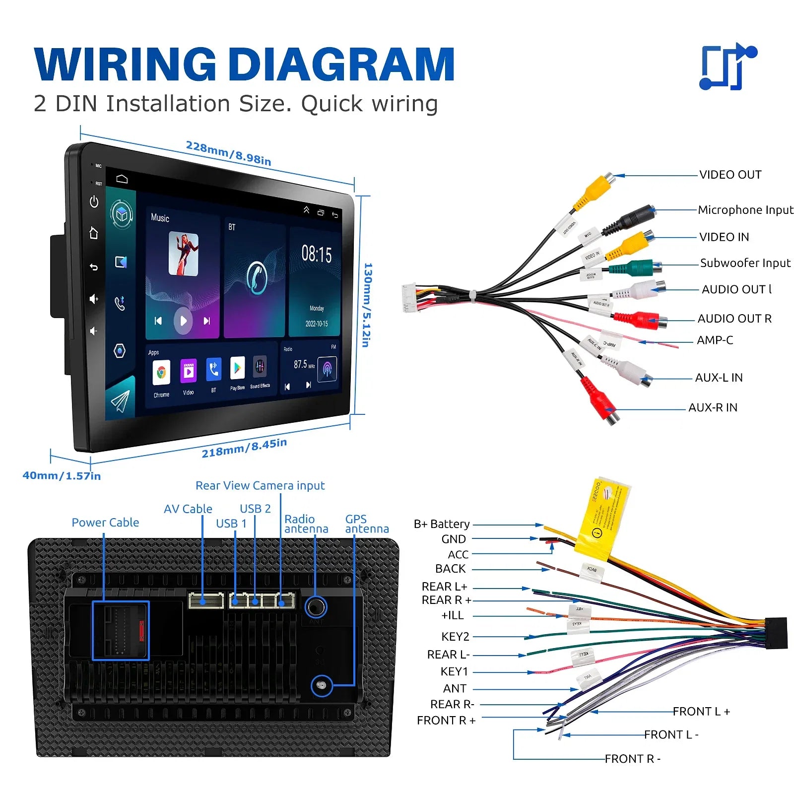 Color: Clear, Ships From: CHINA - ESSGOO Car Radio Wireless - Premium Car Electronics from ESSGOO - Just $130.99! Shop now at Rapidvehicles