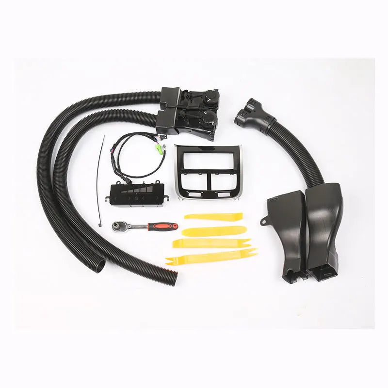 Car accessories For Volvo XC60XC90S60V60V90S 90 rear exhaust air outlet touch screen cold air hot air air conditioning