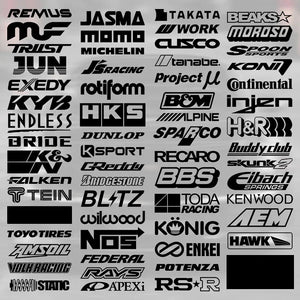 Color: Silver - 15CM Motorcycle stickers Random 15pcs Racing Sponsor Set Cool Reflective Car Vinyl Decal for JDM EDM Race Turbo Drift - 61Styles - Premium Ornamental & Cleaning from NoEnName_Null - Just $18.24! Shop now at Rapidvehicles