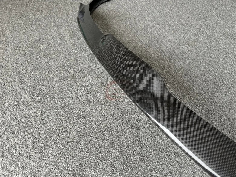 N Style Carbon Fiber Front Bumper Lip Front Bumper Spoiler Body Kit for Ferrari 812