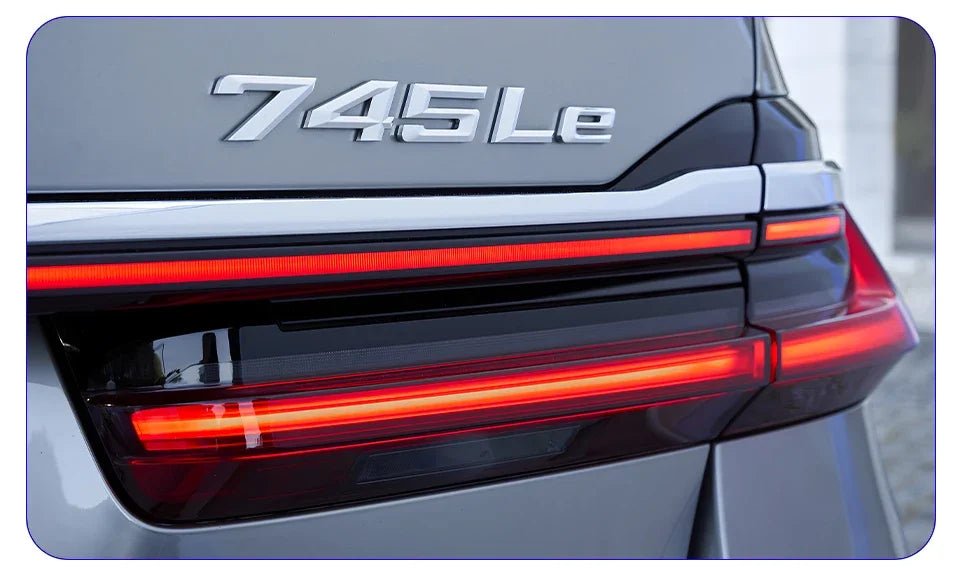 Upgraded Through Taillights Accessories for BMW 7 Series F01 F02 G11 G12 730Li 740Li 750Li 2008-2019 LED Car Taillights Assembly