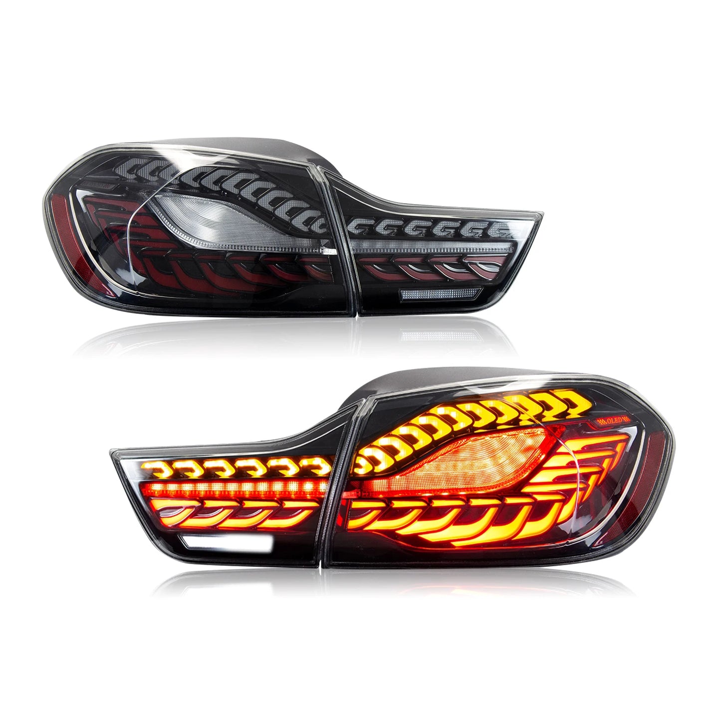 HCMOTIONZ LED Tail Lamp for BMW M4 2014-2020 Car Rear Back Light Assembly F32 F82 F83 F33 F36 420i Models 4 Series U.S. Shipment