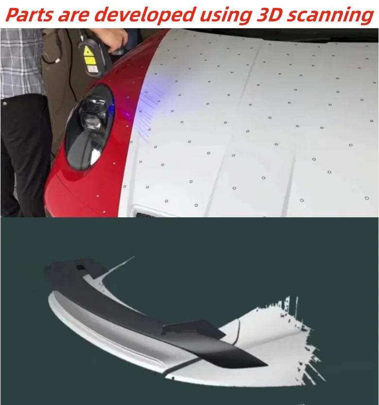 Perfect Fit For Aston Martin Vantage upgrade TM Style Real Dry Carbon Fiber Rear Bumper Lip Rear Diffuser bodykit