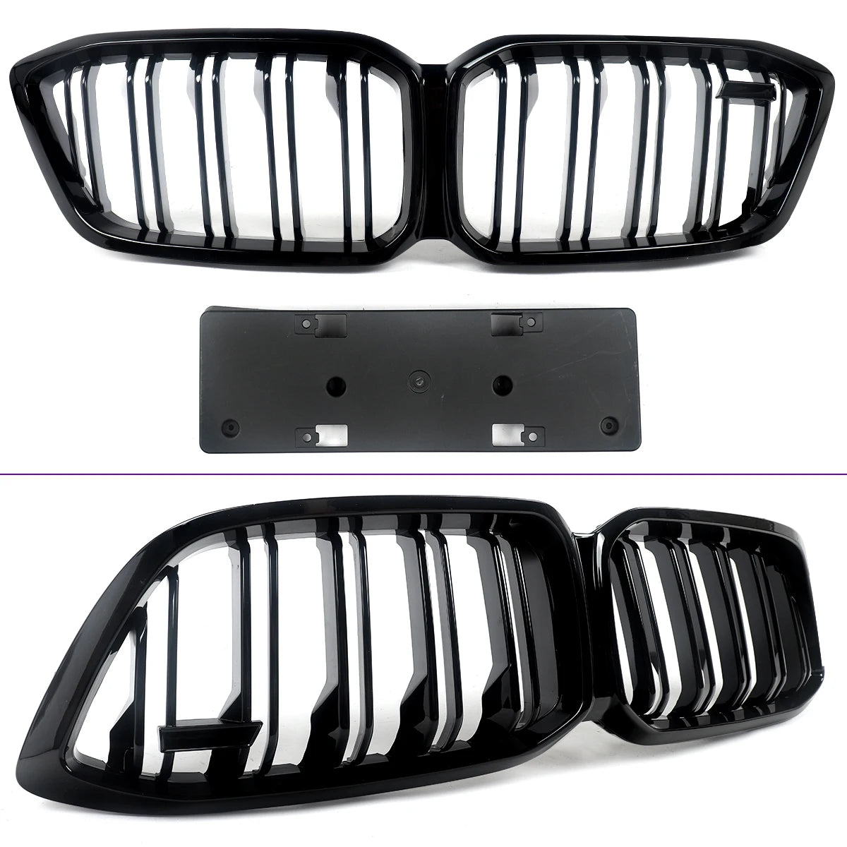 Bodykits for BMW 2 Series F22 F87 218d 220d Front Bumper Splitter Rear Diffuser Lip M2 CS Competition Style Side Skirt 2014-2021