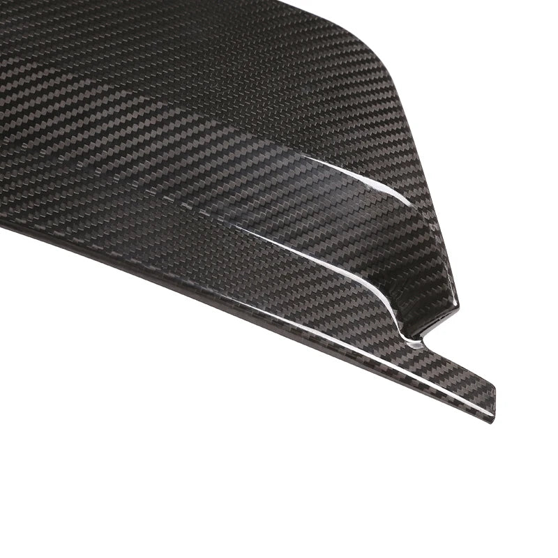 2pcs/Set Real Carbon Fiber B-pillar Window Decoration Cover Trim Fit For Ferrari 458 2011-2016 Auto Sticker Molding Accessories