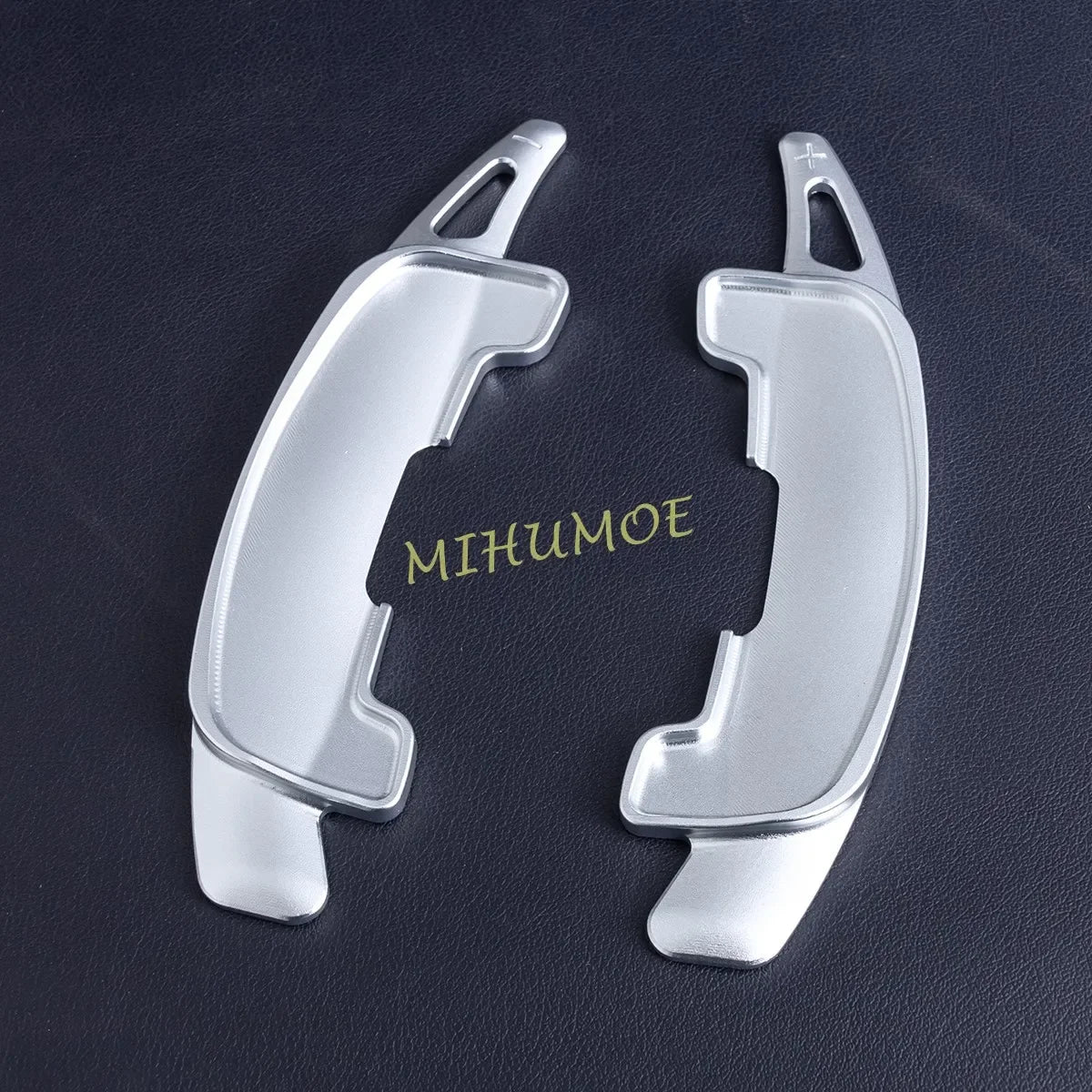 For Land Rover Jaguar 2021-2024 Aluminium Interior Steering Wheel Paddle Shifter Extension Trims Decoration Accessories Silver