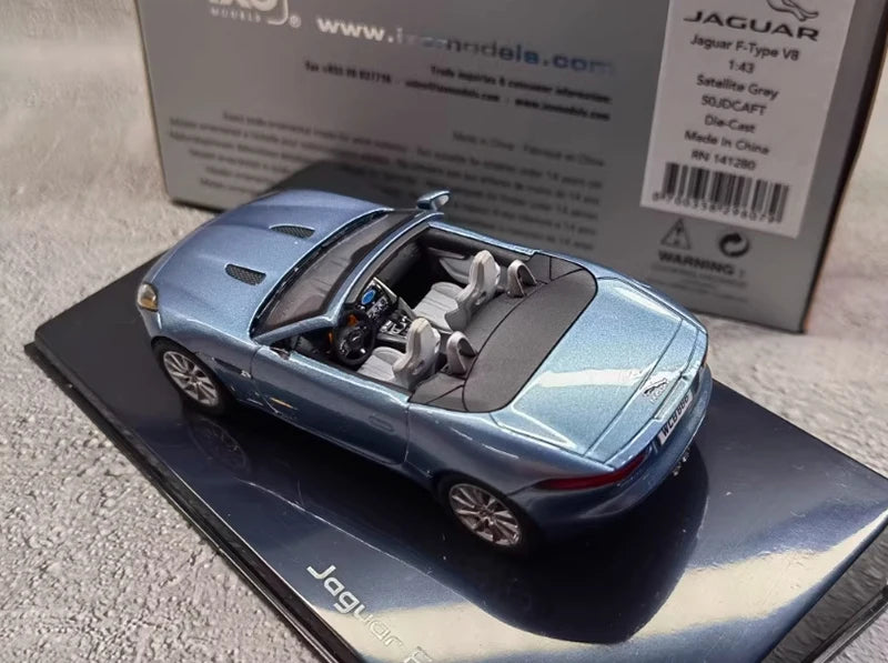 IXO 1: 43 Scale jaguar F-TYPE S Alloy Simulation Car Model Classics Adult Souvenir Gift Hobby & Toys