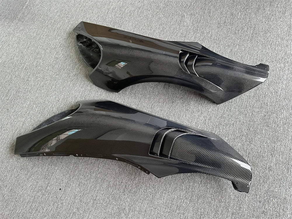MSO Style Carbon Fiber Car Front Fender for Mclaren 570S Body Kit 540C 570GT 2015-2018 Carbon Fiber Kit
