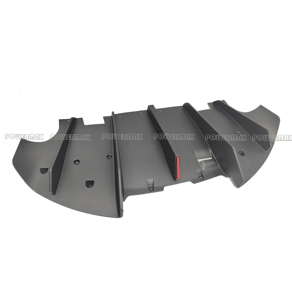 Suitable for Car Part Dry Carbon Fiber Rear Bumper Diffuser Lip Exterior Trims for Lotus Emira 2021+