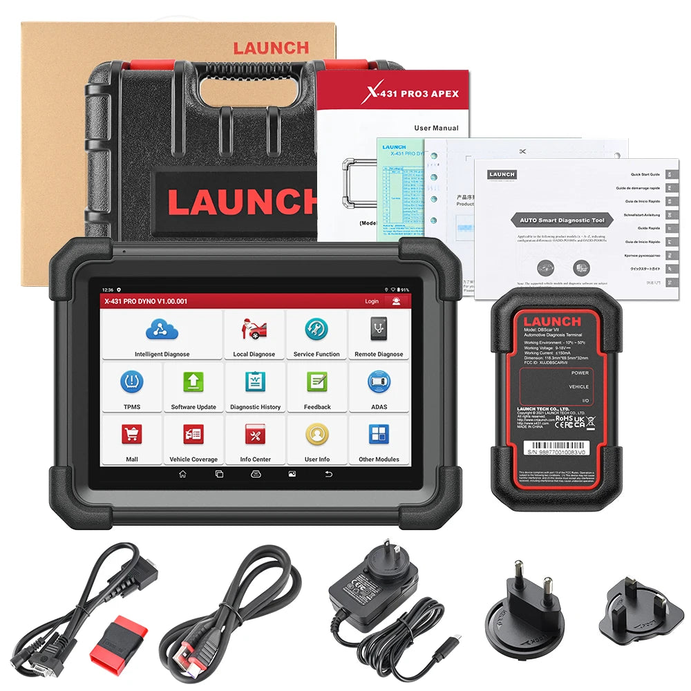 LAUNCH X431 PRO DYNO Car Diagnostic Tools OBD2 Scanner Diagnosis Automotive Car Scanner Auto scanner Diagnostic Tools