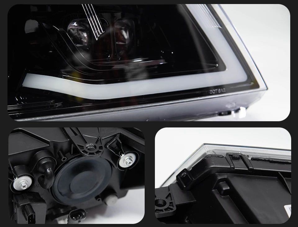 AKD Car Styling for Dodge JCUV Journey 2009-2016 LED Headlight Fiat Freemont LED DRL Hid Angel Eye Bi Xenon Beam Accessories