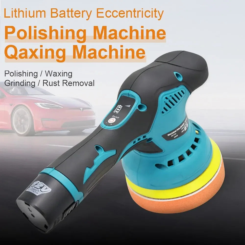 Color: COLORLESS - Polishing Machine For Car 12V Cordless Polisher 8 Gears 380W Automotive Electric Waxing Repairing Wireless Sander Polish - Premium Car Wash & Maintenance from other - Just $140.20! Shop now at Rapidvehicles