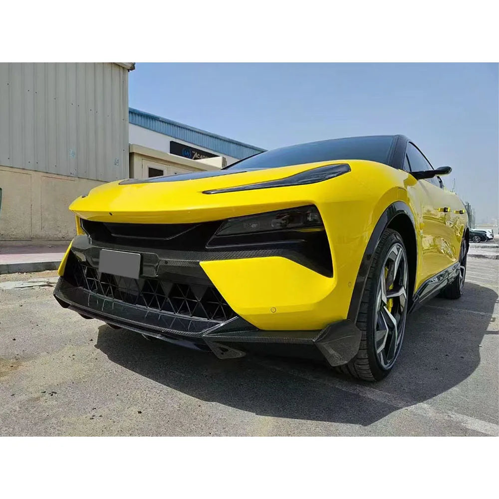 Dry Carbon Fiber Car Front Lip Rear Diffuser spoiler Side Skirts Fender Splitters FRP Accessories for Lotus Eletre Body Kits