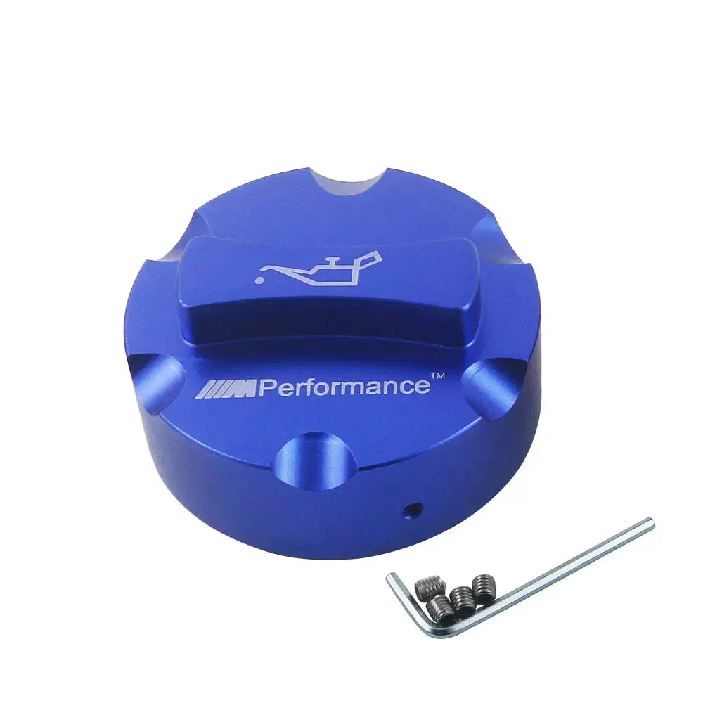 Color: Blue - Car Oil Filter Cap Water Tank Cap Aluminum for BMW 3 series 5 series N20 and New MINI 2.0T engine. Protecting your cap - Premium Exterior Parts from RAVERACING - Just $29.13! Shop now at Rapidvehicles