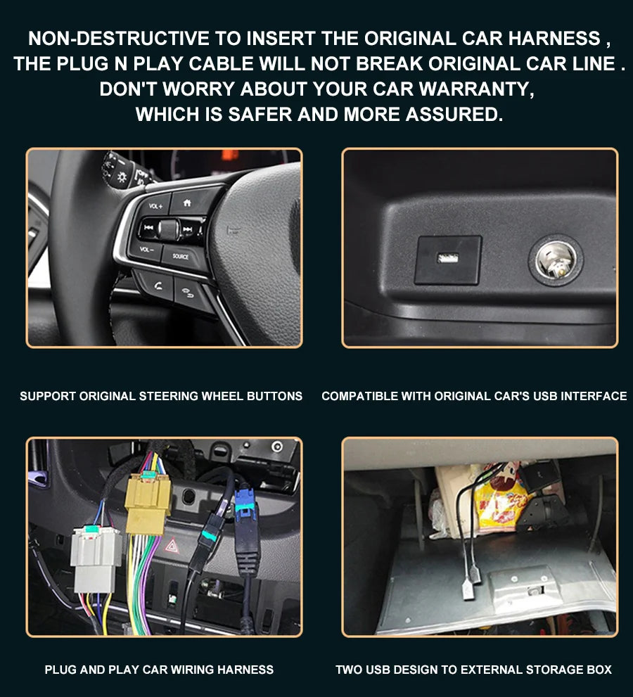 Carplay For Dodge Durango 2012 - 2019 Android13 Car Stereo Car Radio with touch Screen Radio Player Car GPS Navigation Head Unit