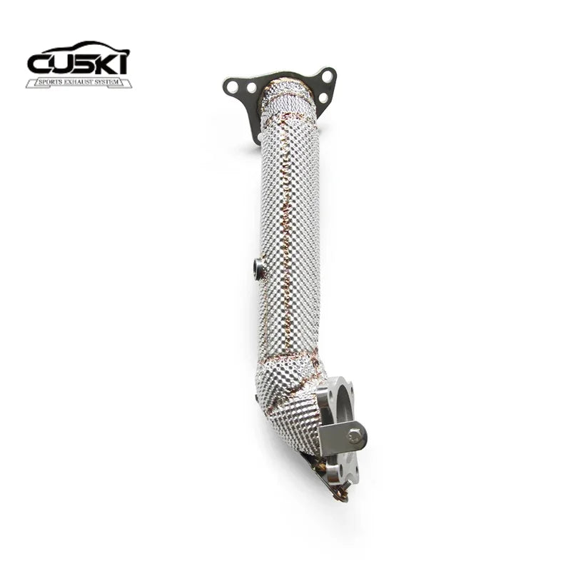 High Performance free flow exhaust downspout for Honda Civic 1.5T 2020-2023 quality stainless steel auto Exhaust parts