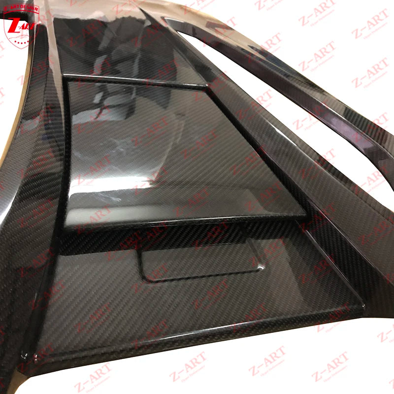 Z-ART 540 Dry Carbon Fiber Engine Cover for Mclaren 540 Carbon Fiber Engine Bonnet for Mclaren 570 Carbon Engine Hood for 570S