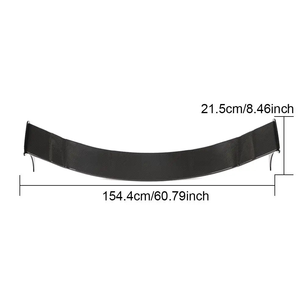 Dry Carbon Fiber Rear Trunk Wing Spoiler For Porsche 911 991 Turbo S 2-Door 2014-2016