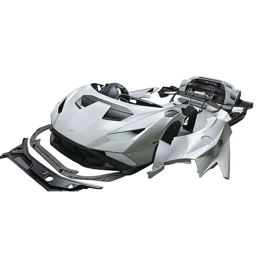 Auto Body Kit Bumper for Lamborghini Huracan LP580 LP610 EVO Retrofit Upgrade New STO Surround Kit 1:1 Development