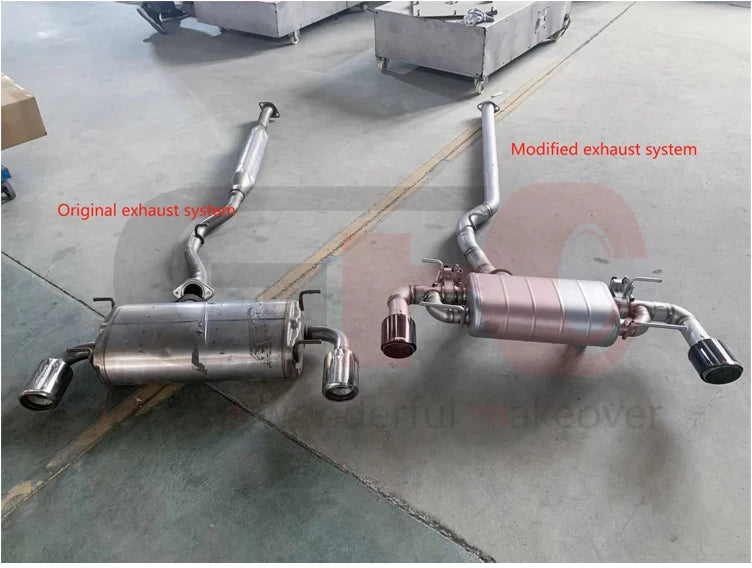 [Custom product] For 2022-2025 Subaru 2.4L modified valve control muffler to improve performance sound