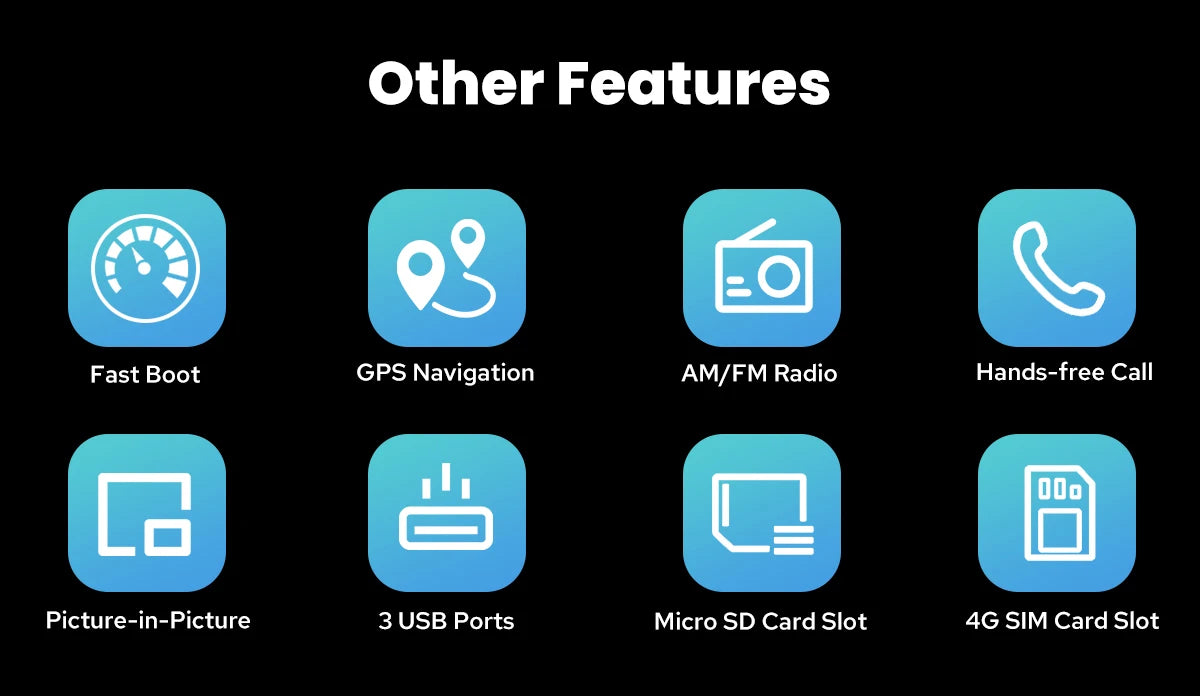 JOYING 10.1"Android 13.0 Car Stereo Radio Multimedia Playere Head Unit With Apple Carplay Android Auto For Honda CRV 2012-2016